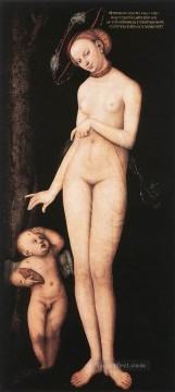 Desnudo Painting - Venus y Cupido 1531 Lucas Cranach el Viejo desnudo